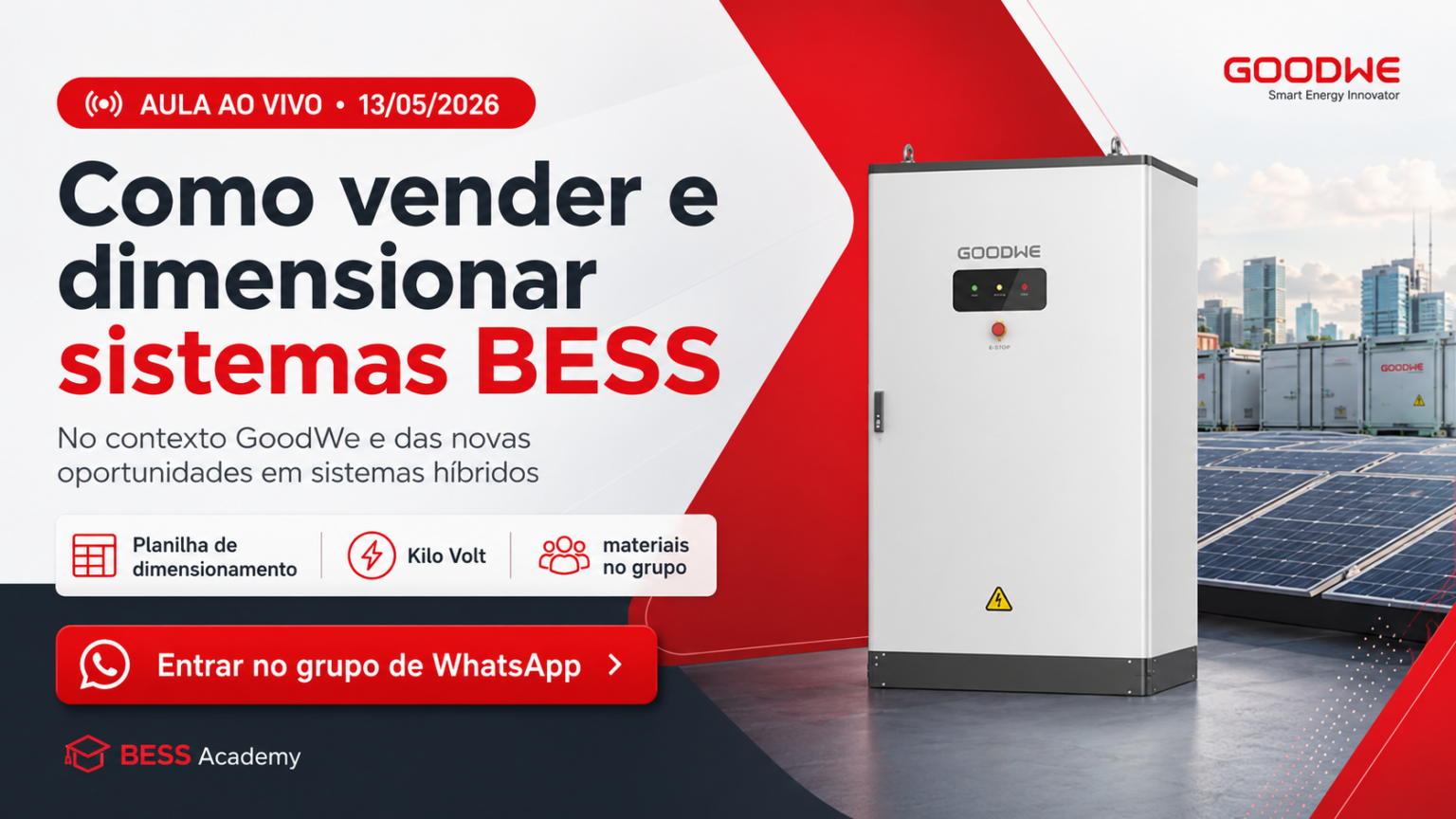 Como vender e dimensionar sistemas BESS com segurança técnica e ...